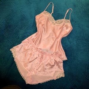 Victoria’s Secret Satin Lingerie Pajama Set